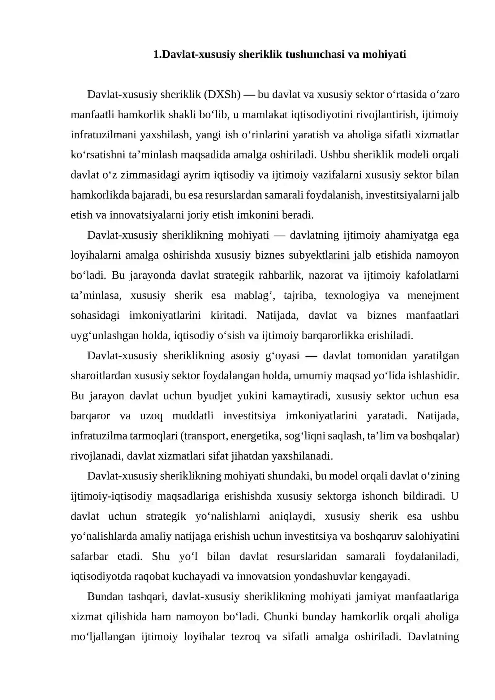 Davlat-xususiy sheriklik asoslari 3