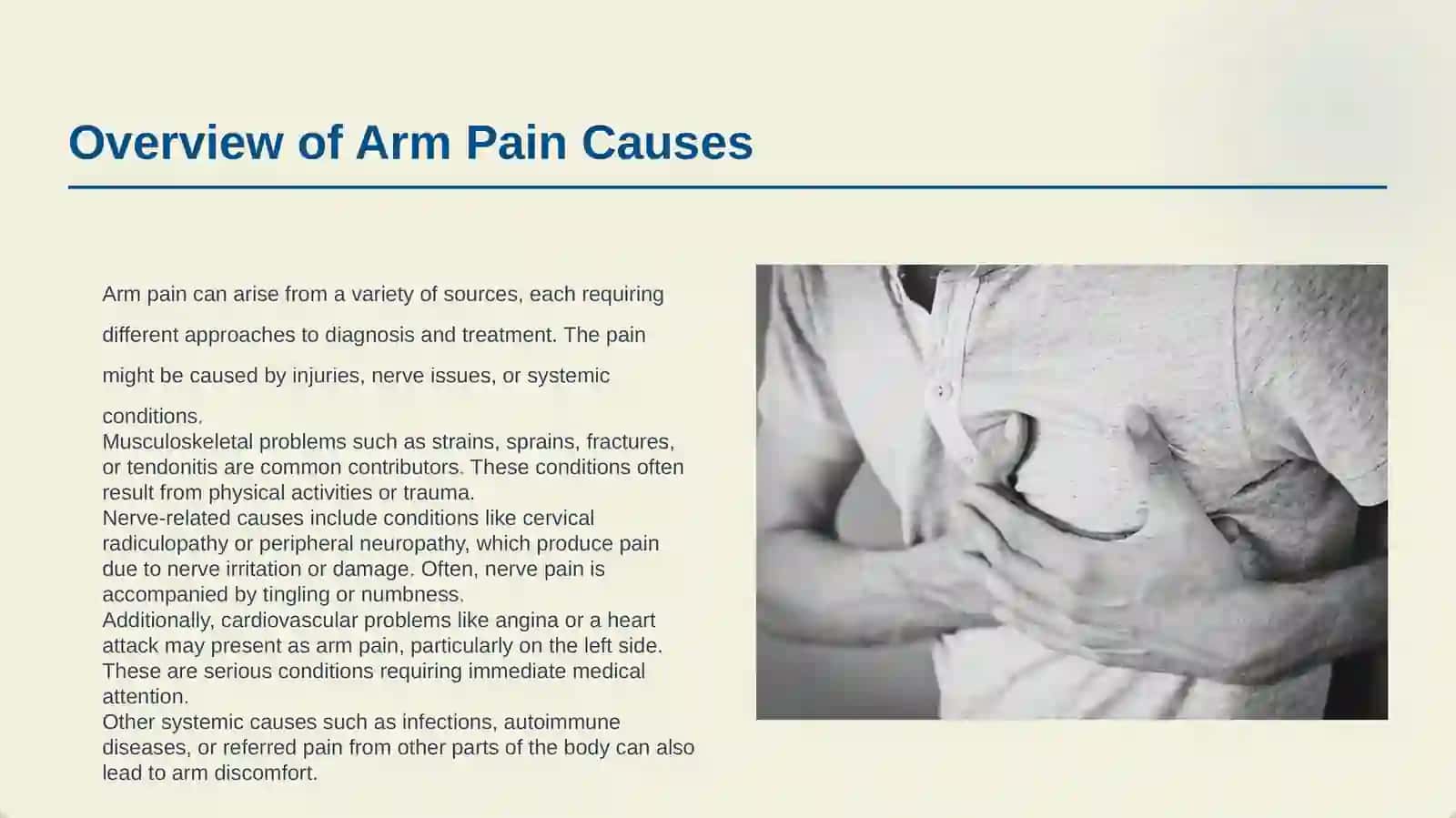 I HAVE GOT A PAIN IN MY ARM 3