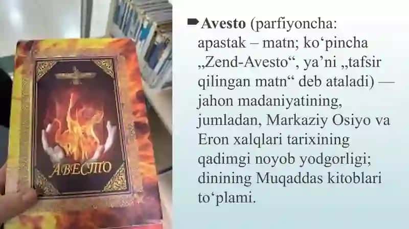 Avesto va ma’naviy qadriyatlar 3
