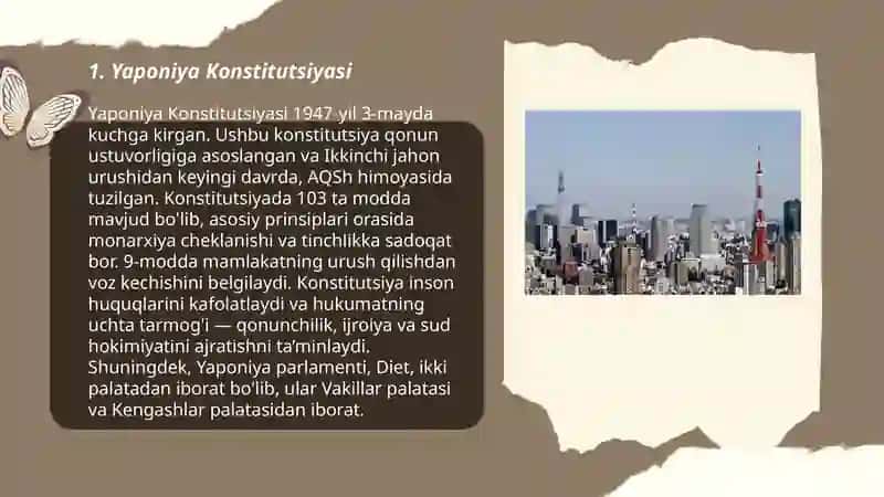 Yaponiya Konstitutsiyasi 3