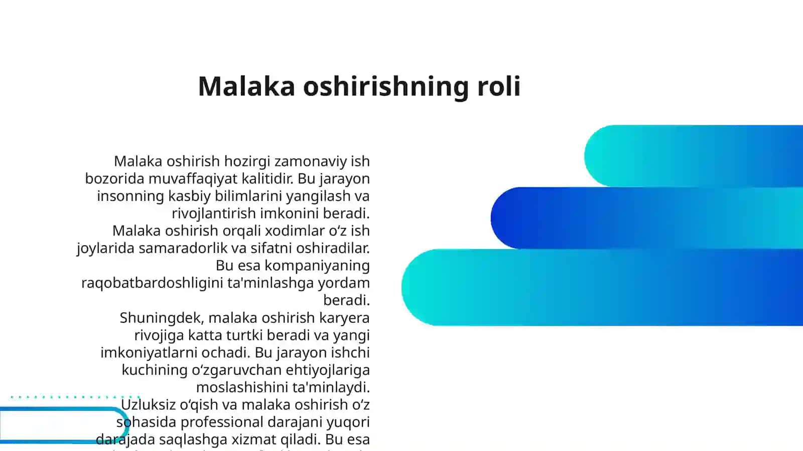 MALAKA ISHIRISH KURSLARI HAQIDA 3