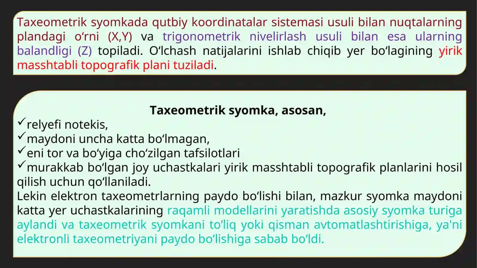 11-MAvzuTaxeometrik tasvirga olish ishlari 3
