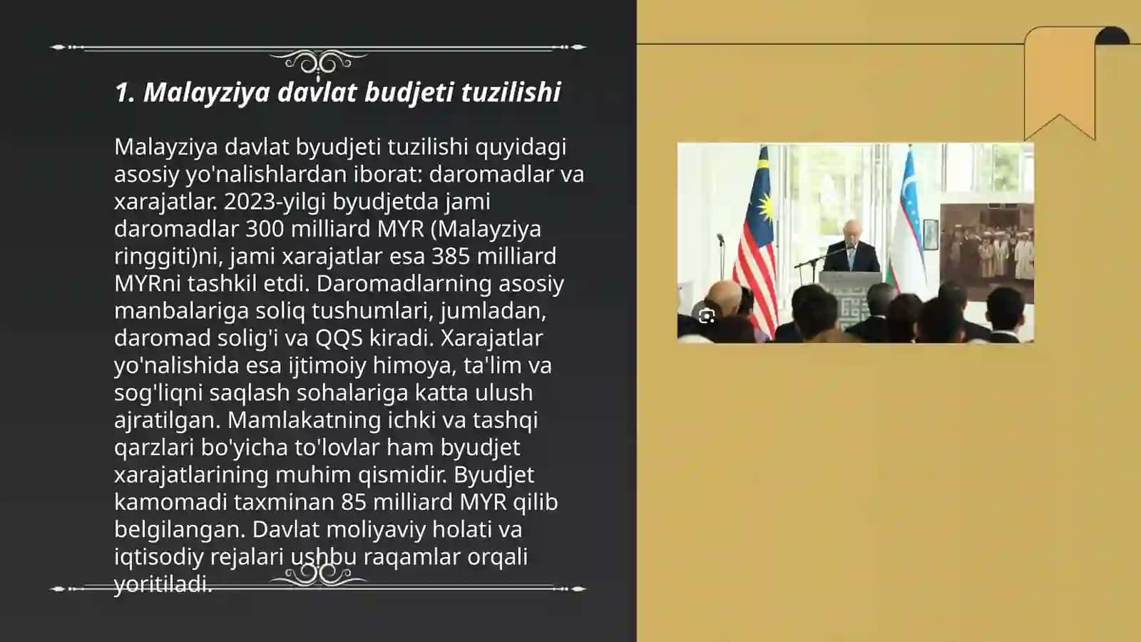 Malayziya davlat budjeti va xarajatlari 3
