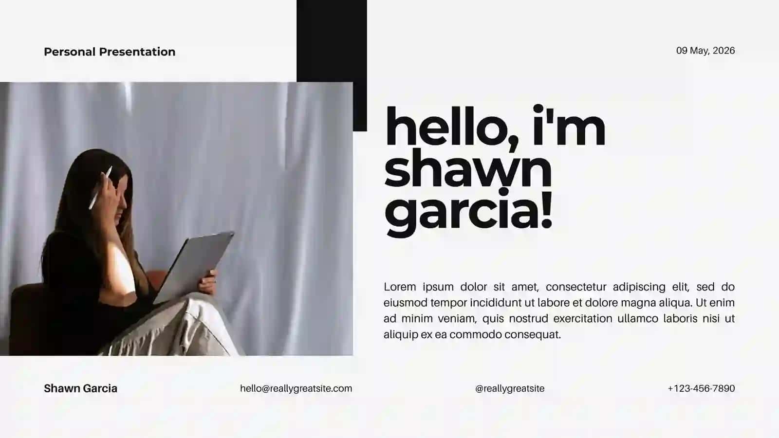 Creative Portfoliyo Presentation 3