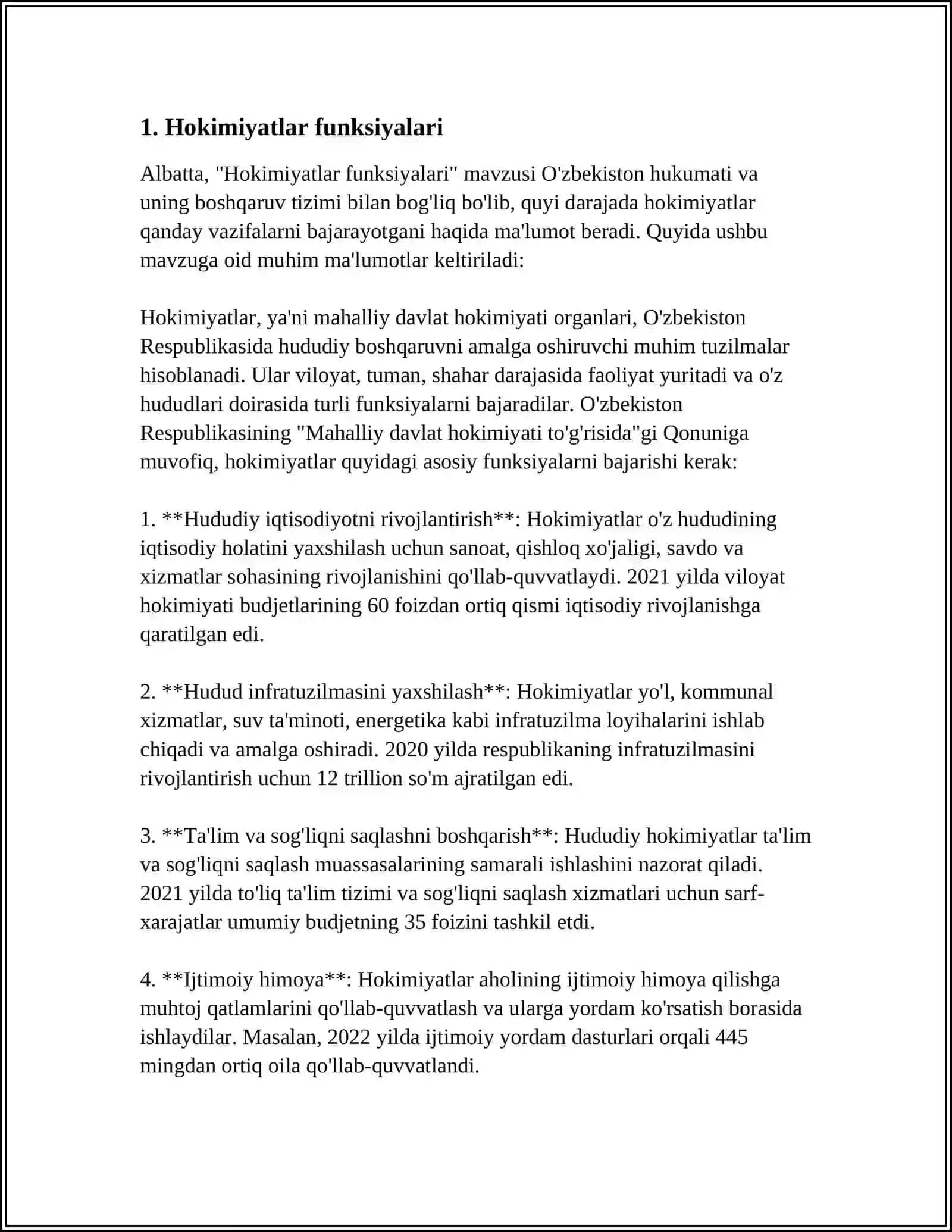 Hokimiyatga Funktsional Yondashuv 3