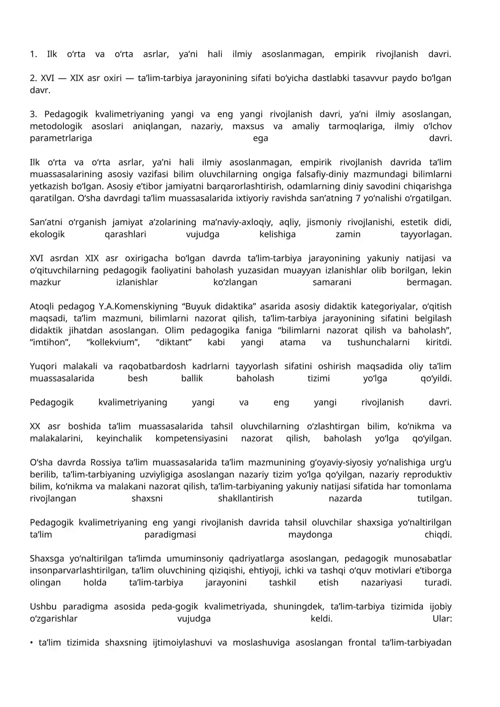 Pedagogik kvalimetriya: muammo va yechimlar 3