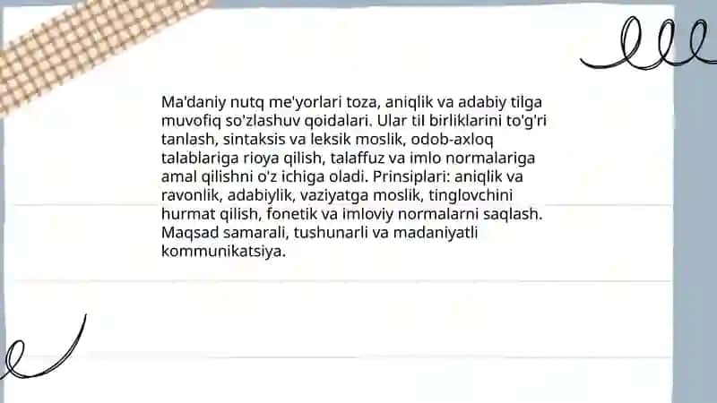 Ma'daniy nutq me'yorlari 3