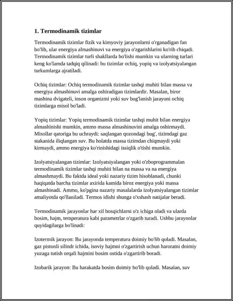 TERMODINAMIKA ASOSLAR 3