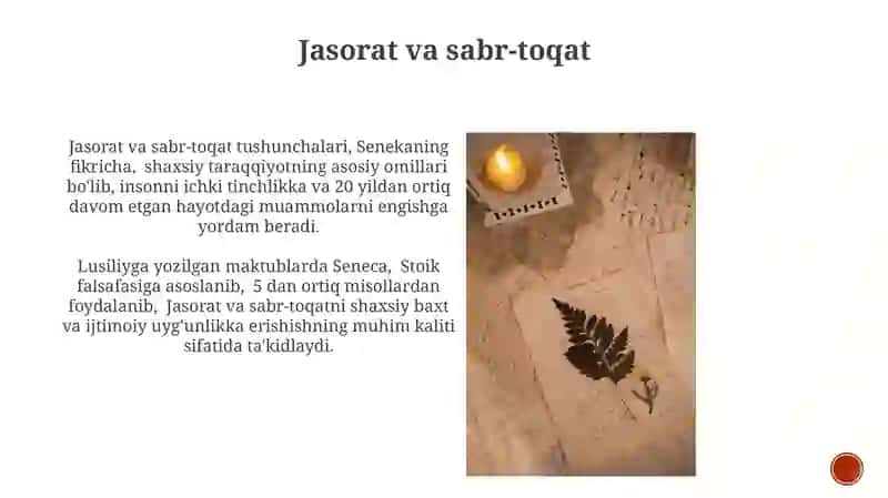 Senekaning"Lutsiliyga axloqiy xatlari" 3