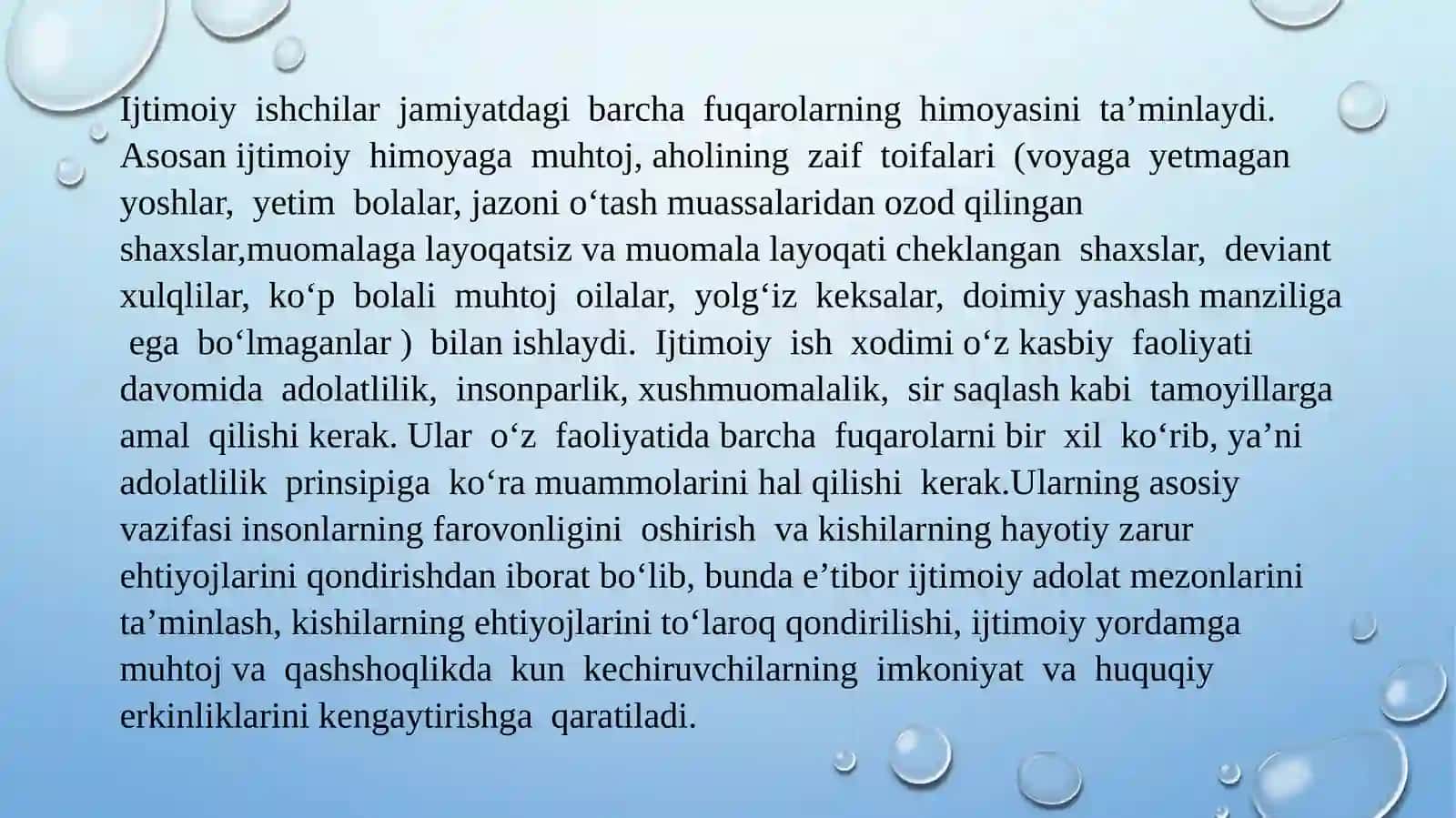 Kommunikativ tajriba 3