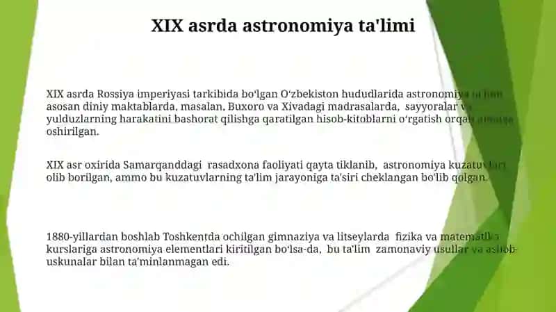 Astronomiya ta'limi metodikasi 3