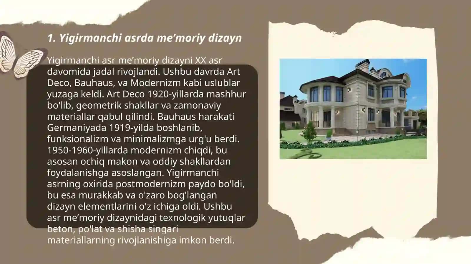 Yigirmanchi asrda dizayn 3