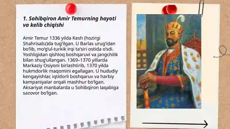 Sohibqiron Amir Temur 3