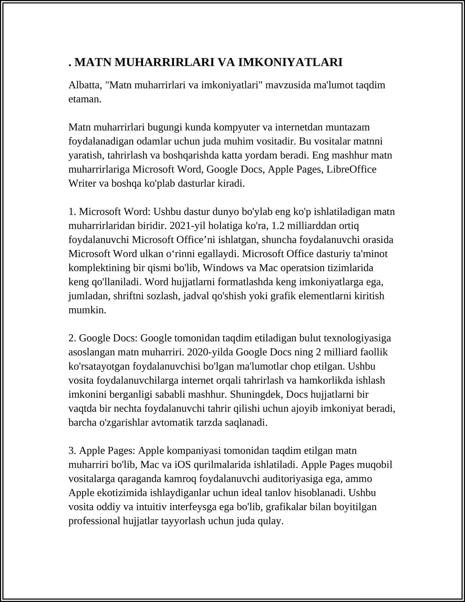 MATN MUHARRIRLARI VA IMKONIYATLARI 3