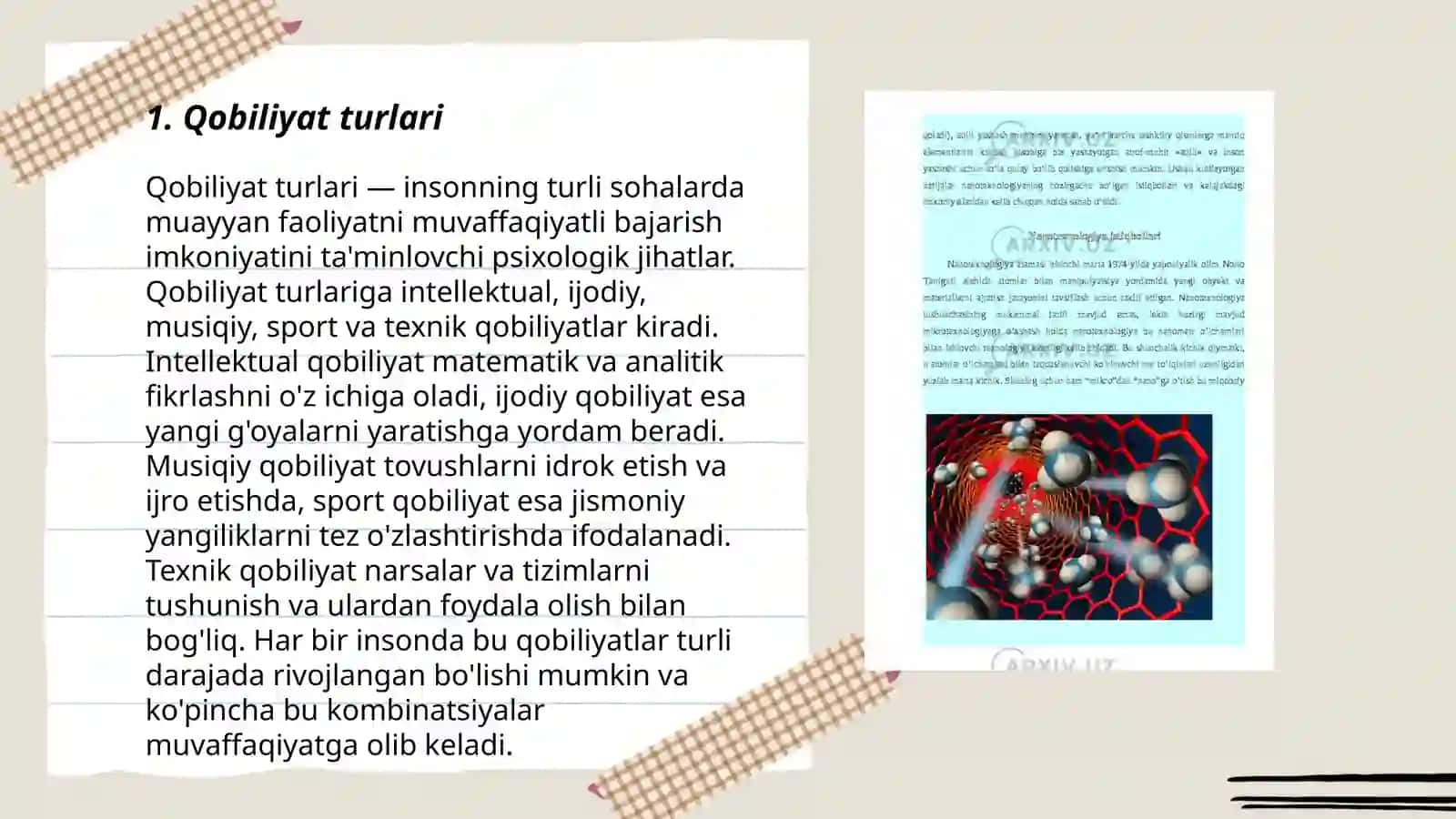 Qobiliyat va uning rivojlanishi 3