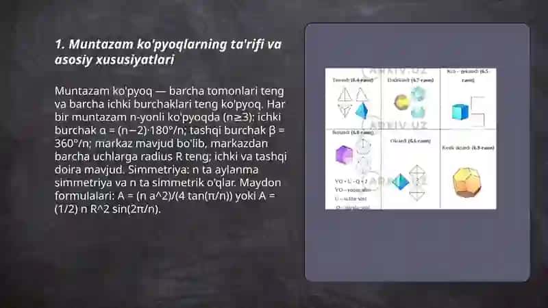 Tashqi va ichki radius ta'riflari 3