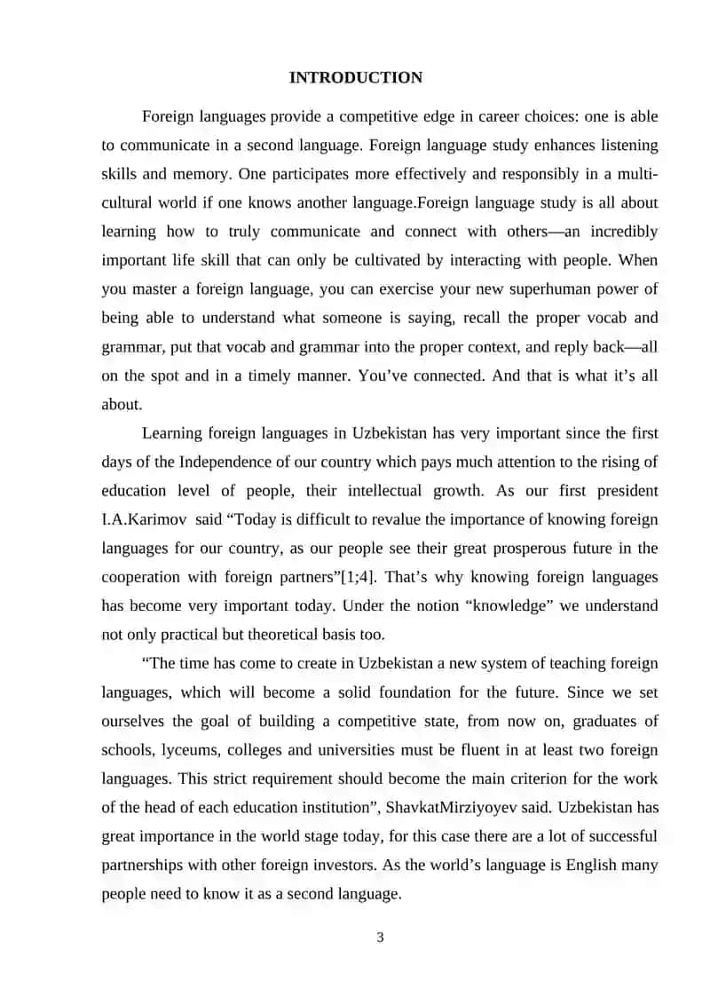 Tests as a form of control in teaching foreign languages 3