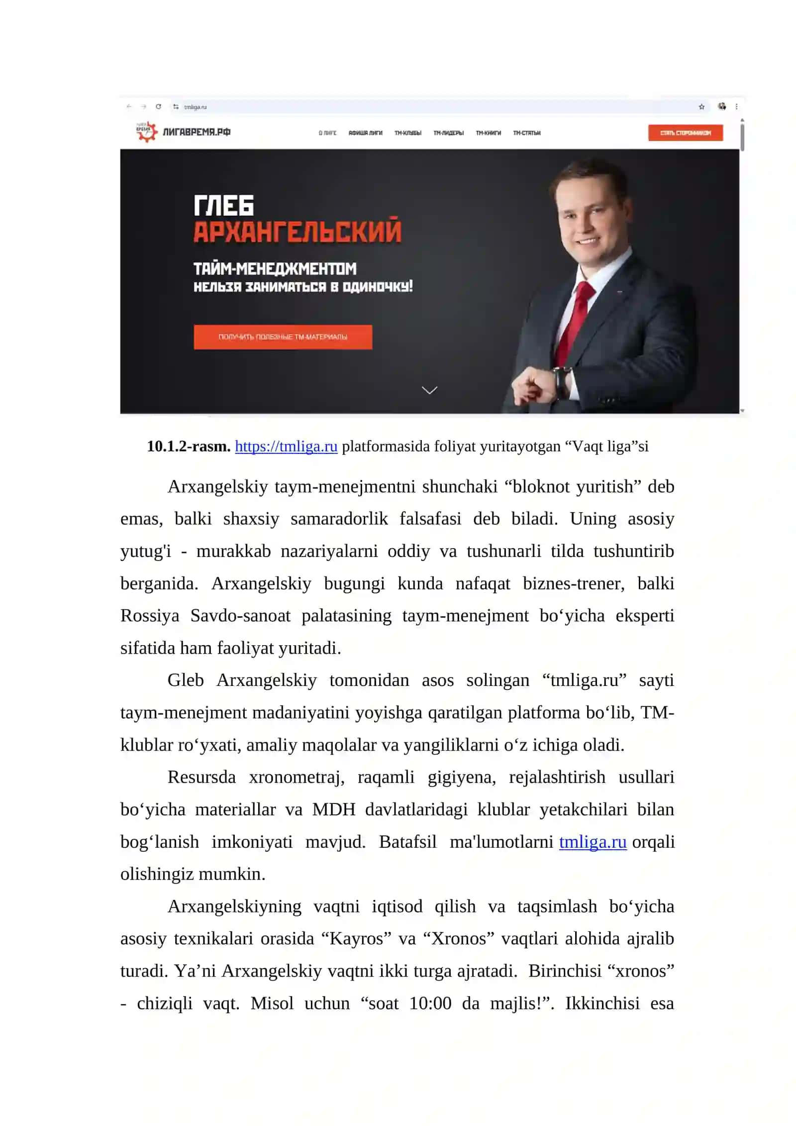 Vaqt Resurslari Mustaqil ish 3