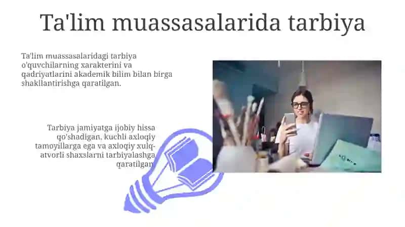 Tarbiya ijtimoiy hodisa 3