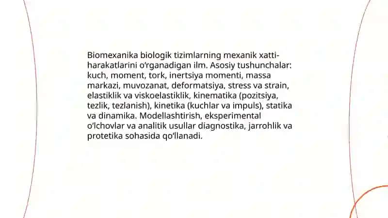 Biomexanika 3