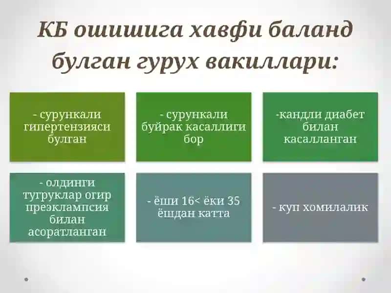 Артериал гипертензия ҳақида 3