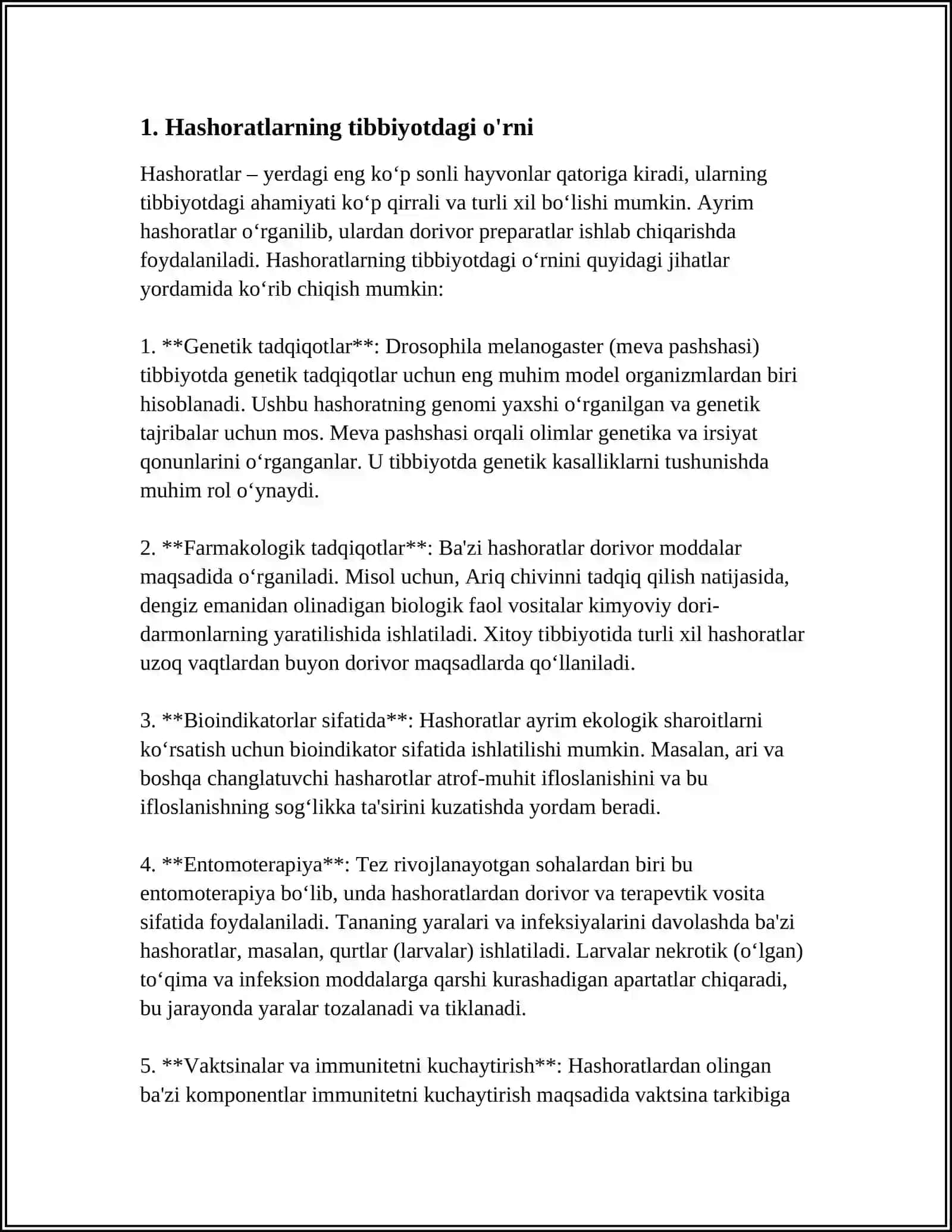 HASHORATLARNING TABBIY KUSHANDALARI VA KASALLIKLARI 3