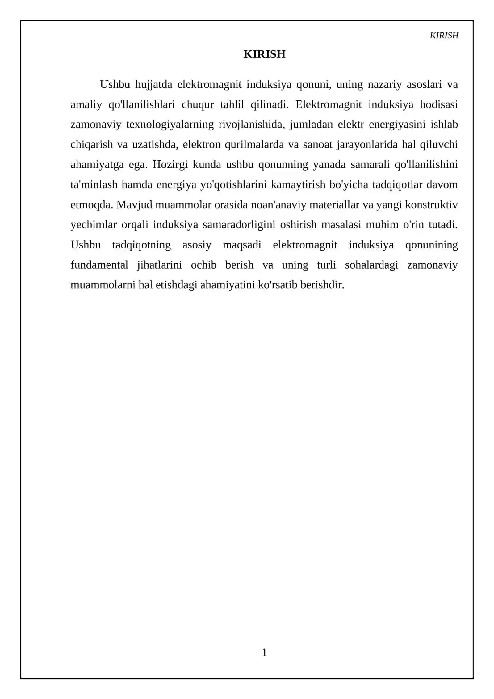 Elektromagnit induksiyasi qonuni 3