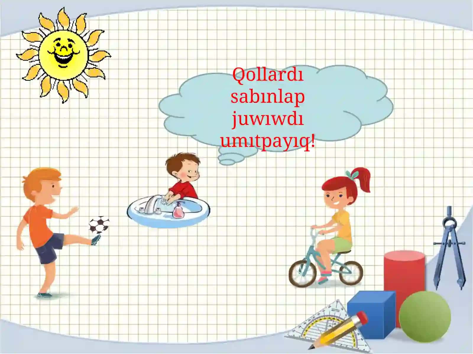 Baslawısh klass oqıtıwshısı 3