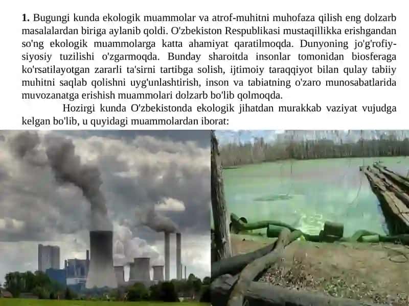 Kimyova atrof muhit kimyosi 3
