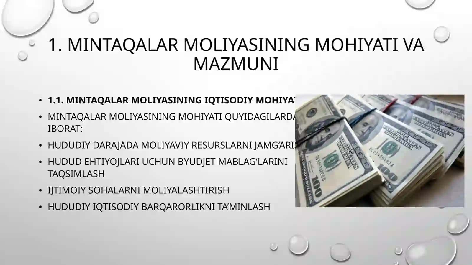 Mintaqalar moliyasining mohiyati 3