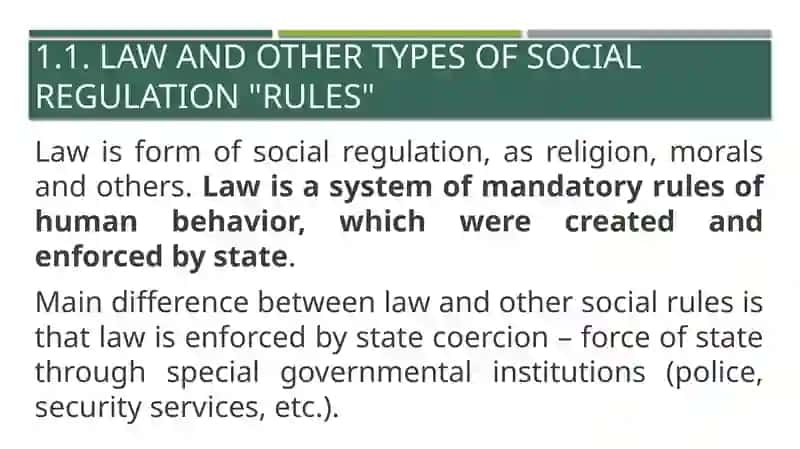 Law fundamentals 3