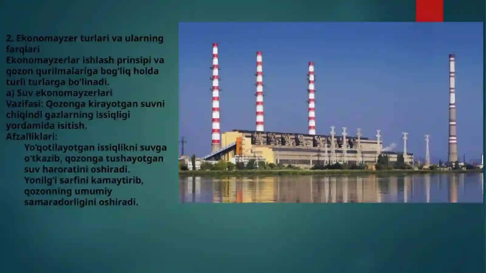 Ekonomayzerturlari va ishlash prinsiplari 3
