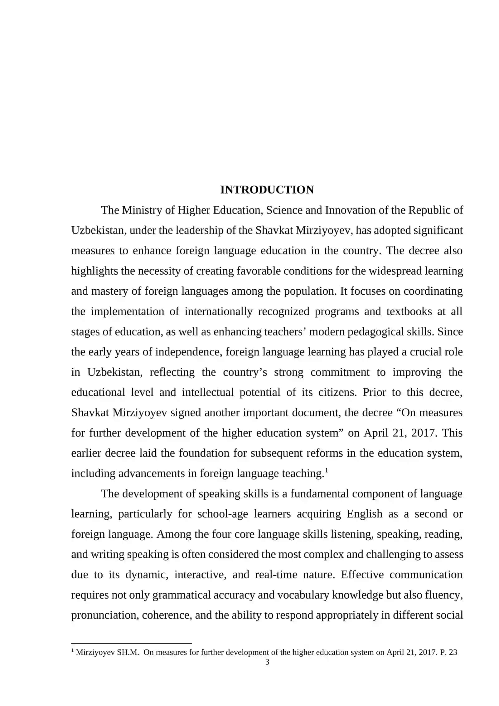 RUBRICS FOR ASSESSING SPEAKING SKILLS IN SCHOOL-AGE ENGLISH LEARNERS 3