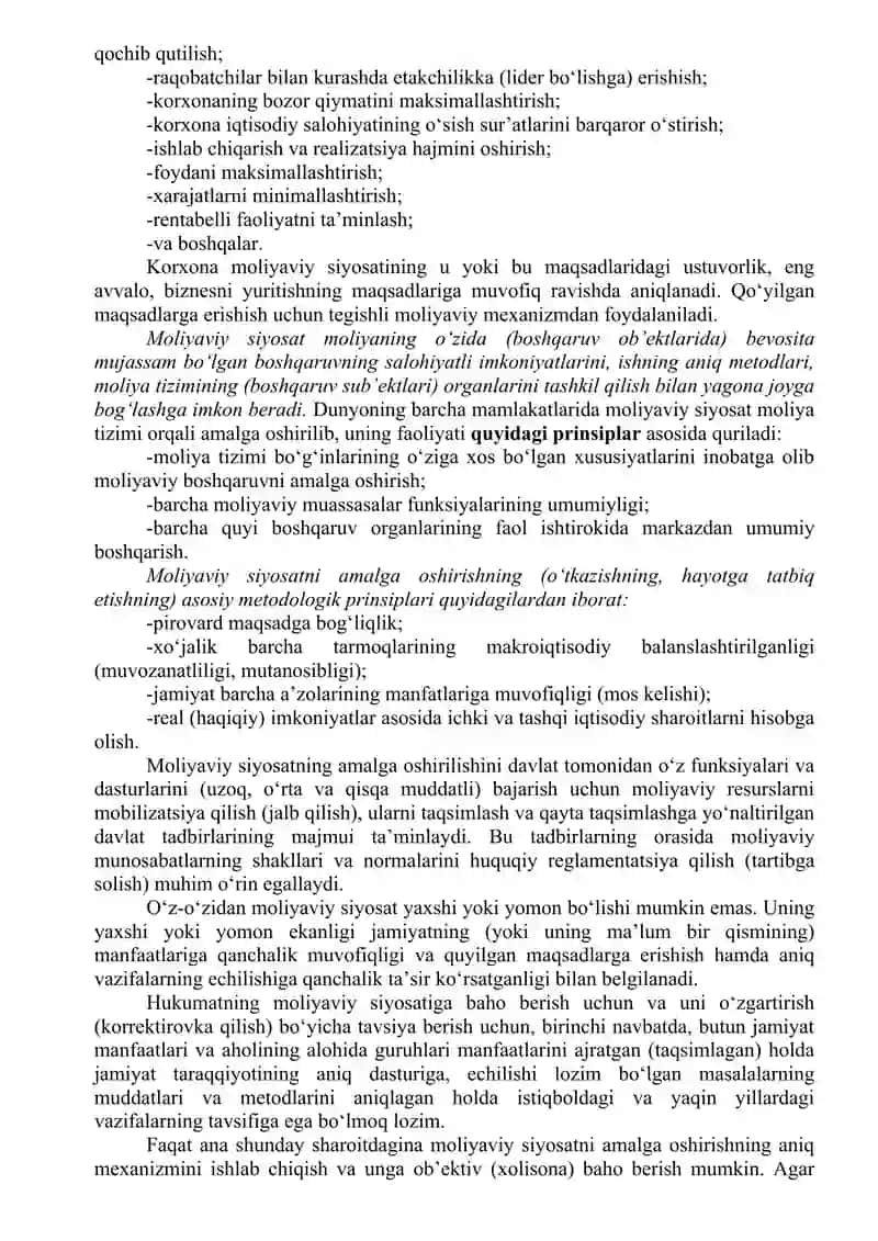 Moliyaviy siyosat 3