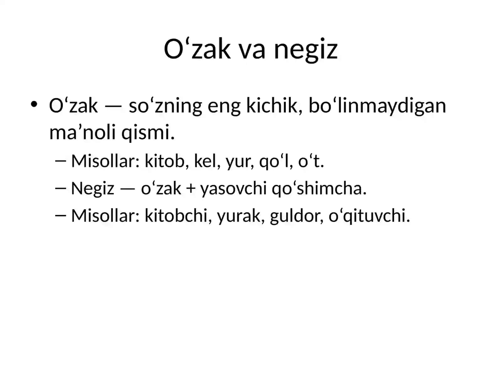 O'zbek tili imlo qoidalari 3