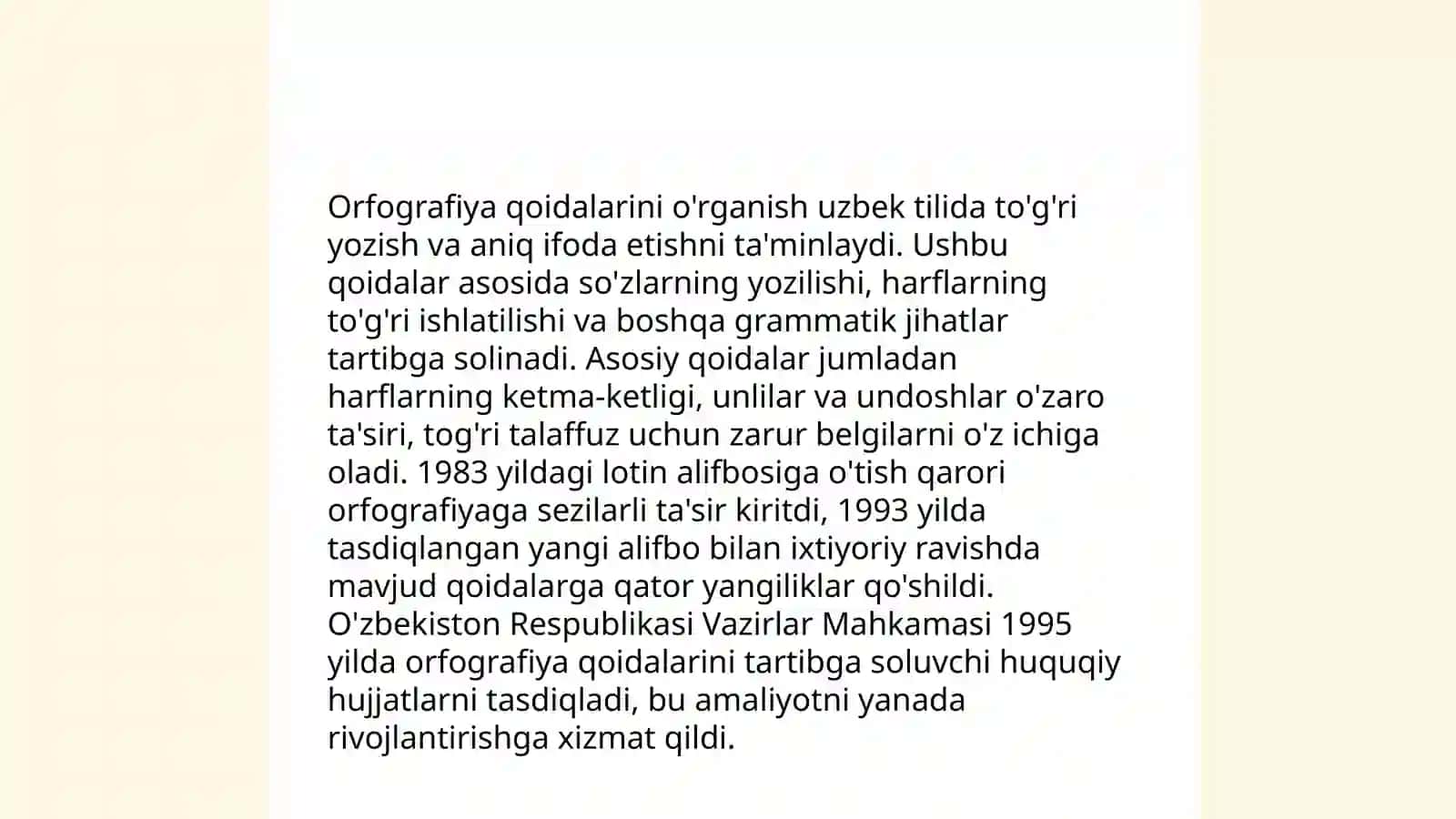 Orfografiyaga oid mashqlar 3