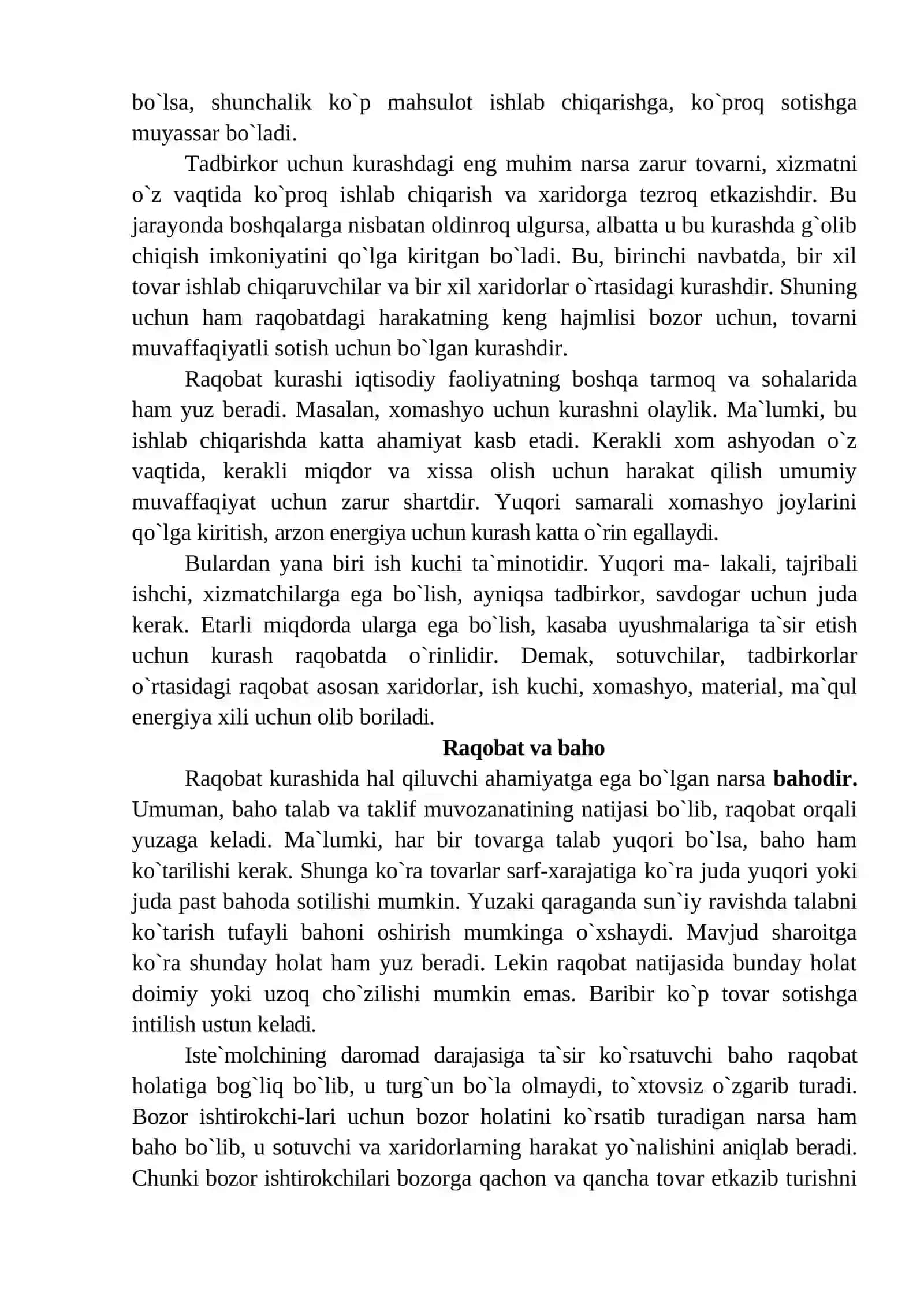 Iqtisodiy raqobat mazmuni 3