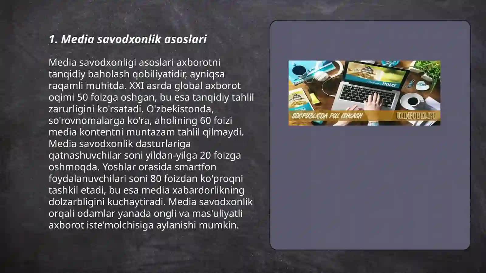 Media Savodxonligi Asoslari 3