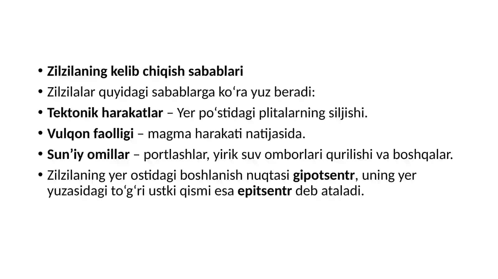 Zilzila va uning oqibatlari 3