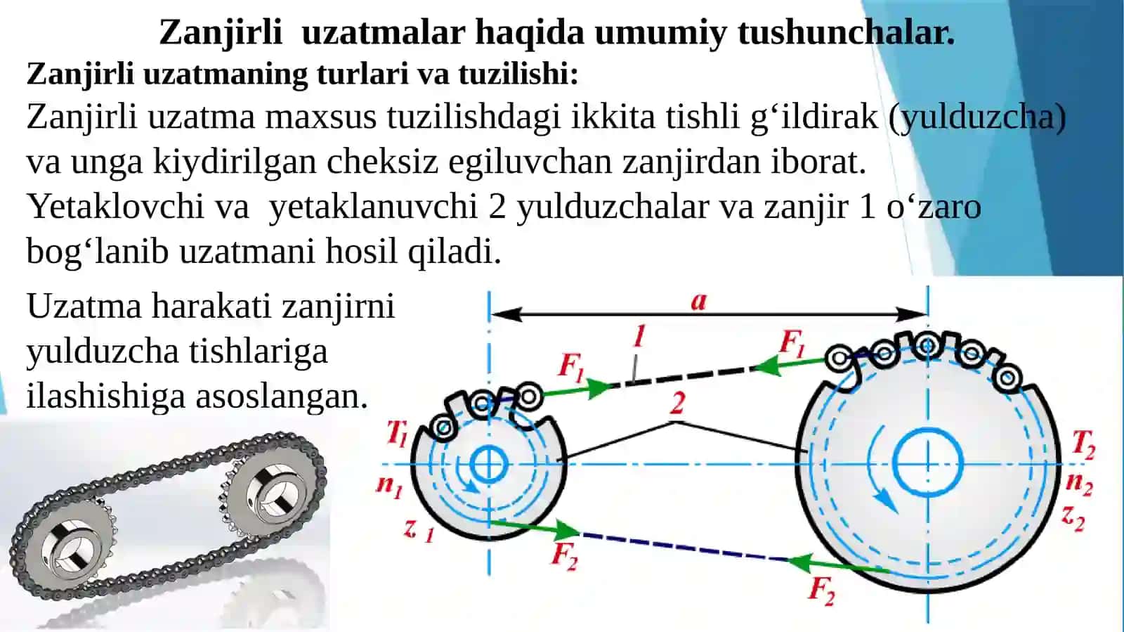 Zanjirli uzatmalar 3