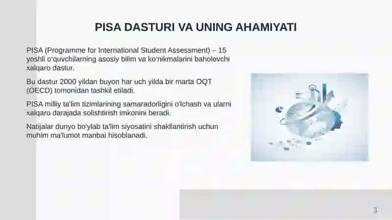EGMA XALQARO BAHOLASH DASTURIDA AQLIY FAOLIYAT TURLARI 3