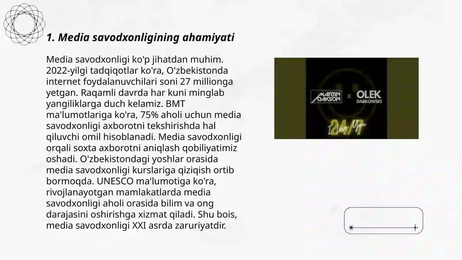 Media savodxonligining ahamiyati 3