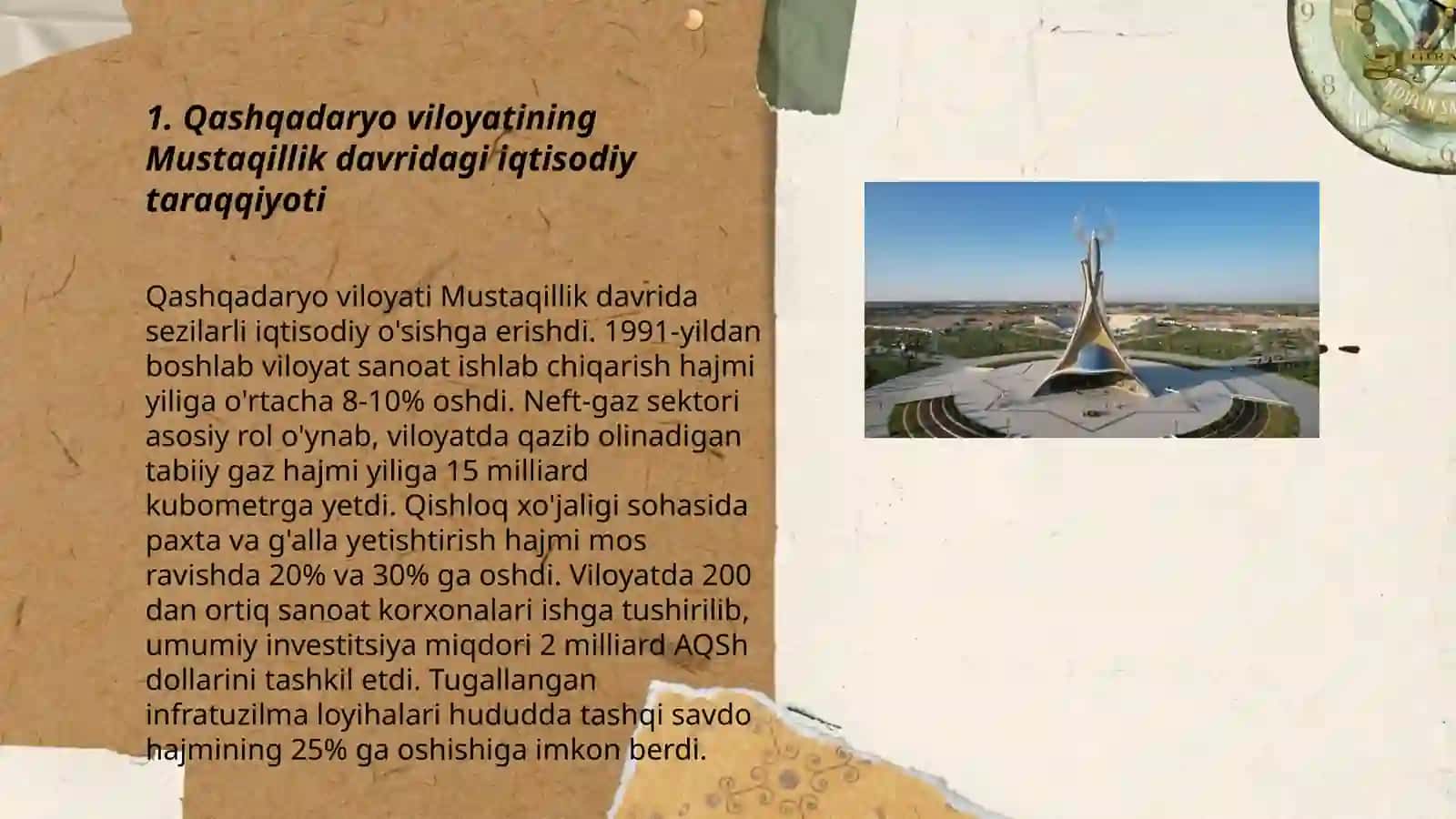 Mustaqillik yillarida Qashqadaryo 1991-2023 3