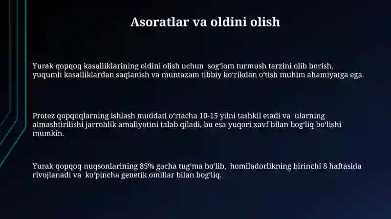 Yurak tugma nuqsonlari 3