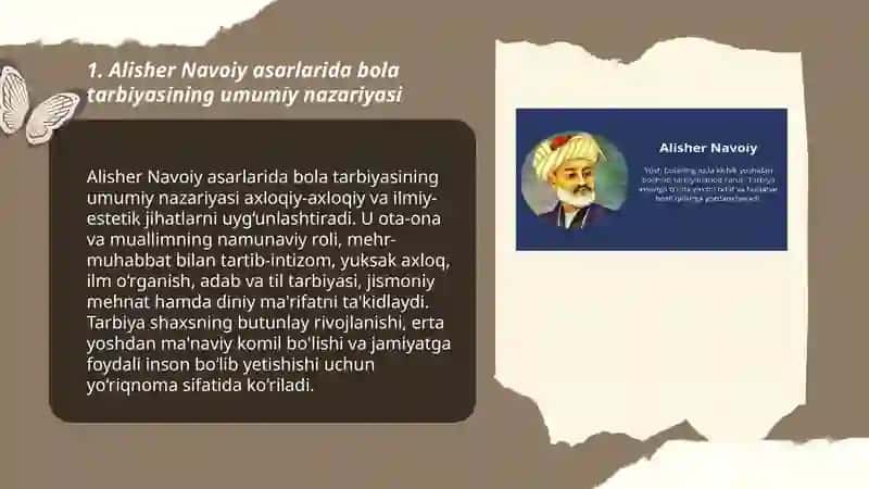 Alisher Navoiy asarlarida bola tarbiyasi 3