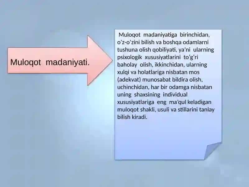 Оилада шахслараро муносабатлар 3