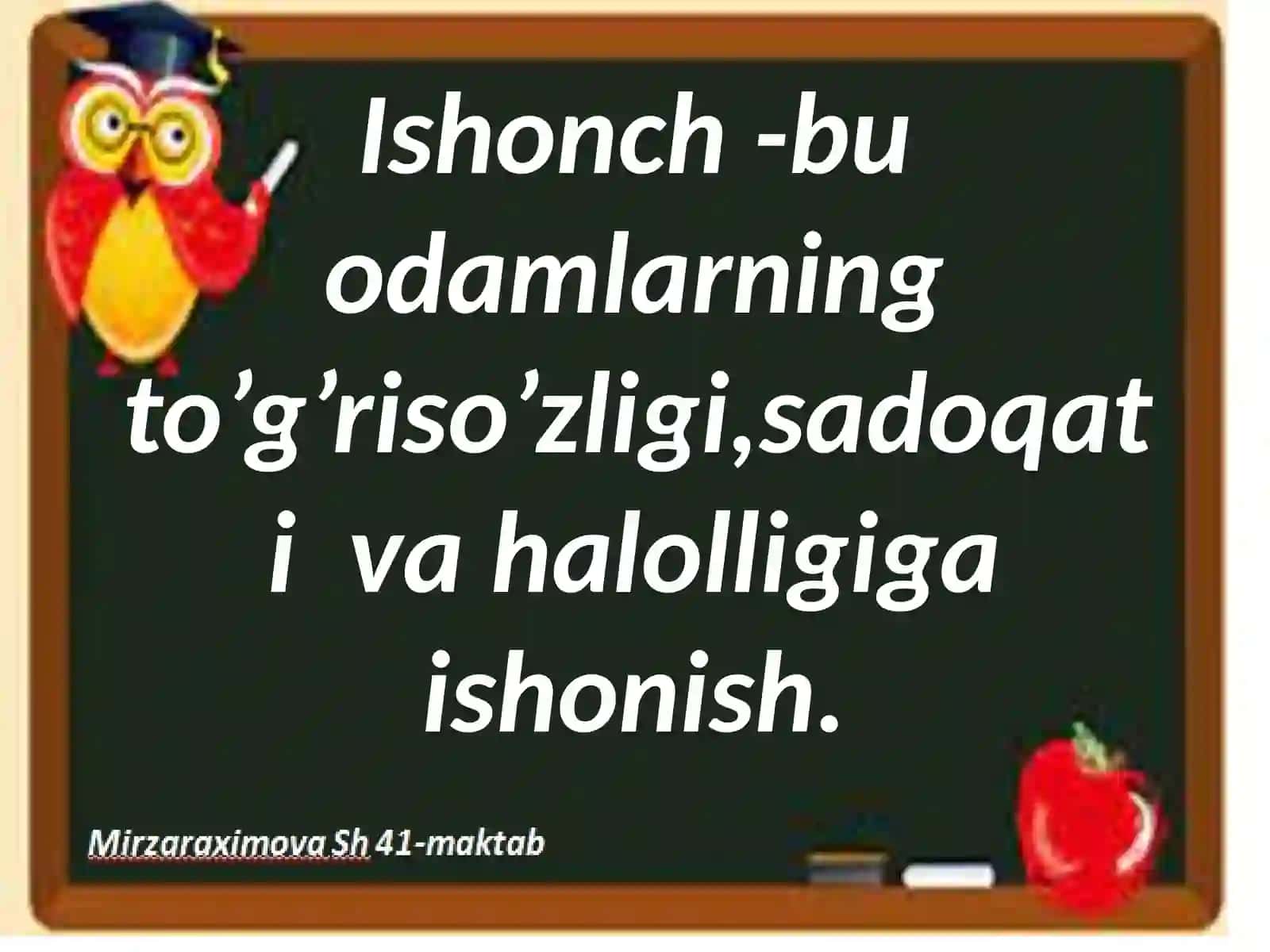 Ishonchnima? 3