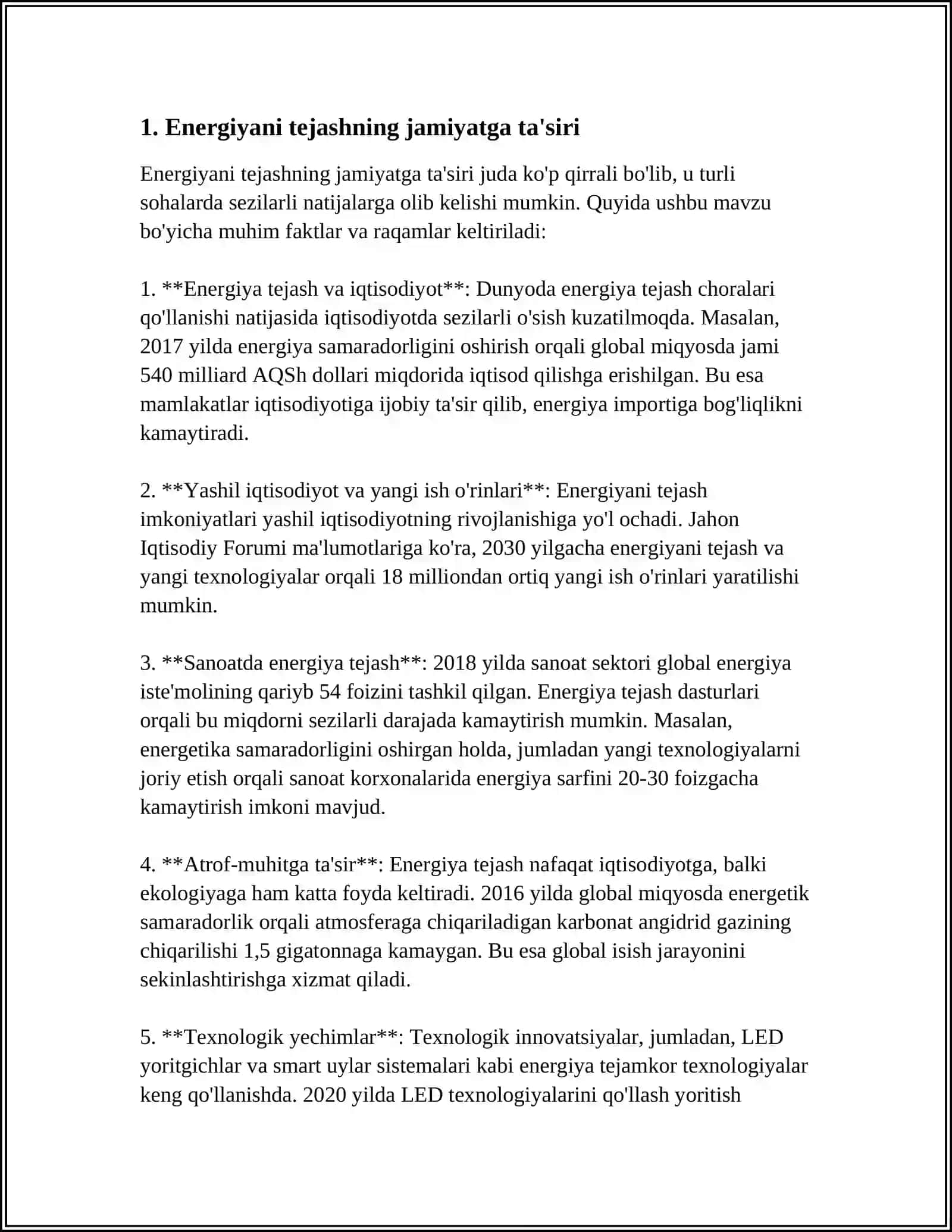 ENERGIYA TEJAMKORLIGINING AHAMIYATI 3