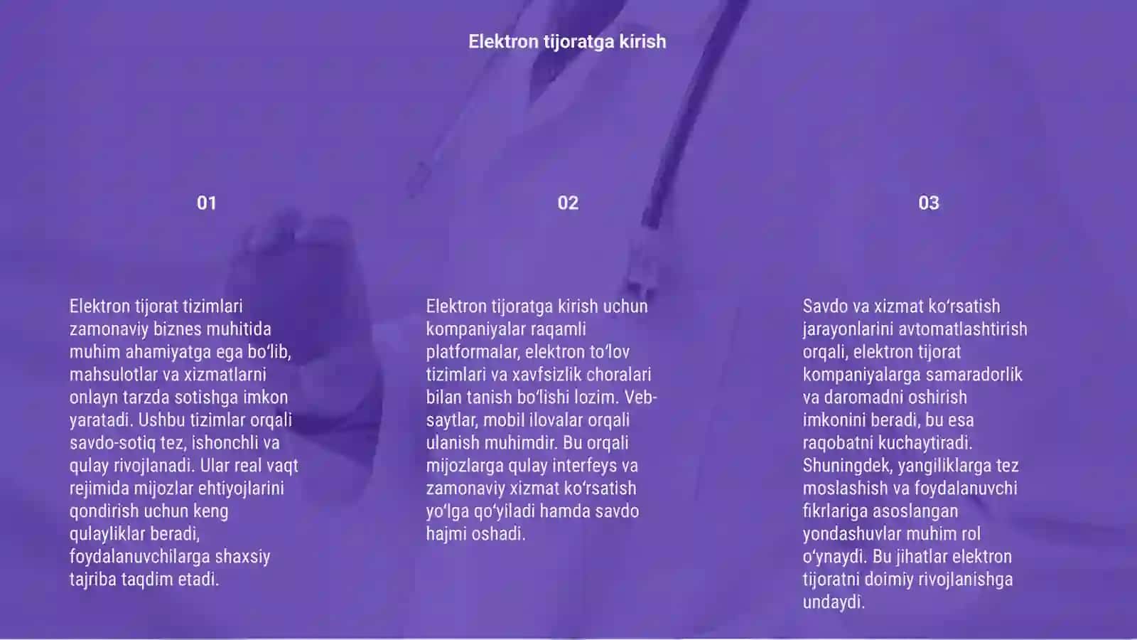Elektron tijorat tizimlari 3