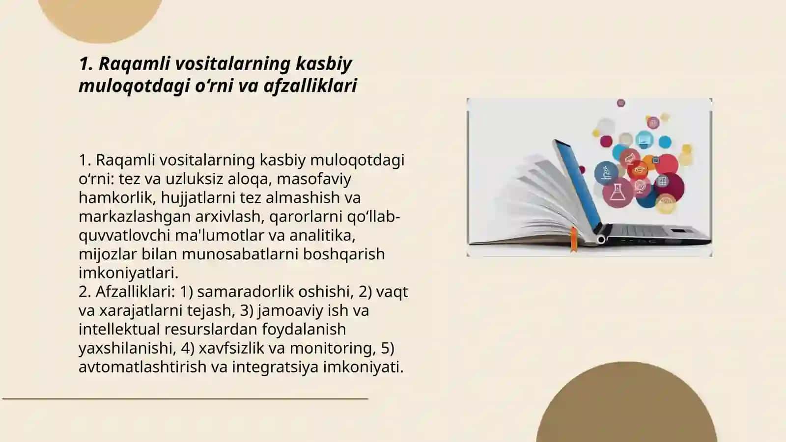 Raqamli vositalar va kasbiy muloqotda ularning qo‘llanilishi 3